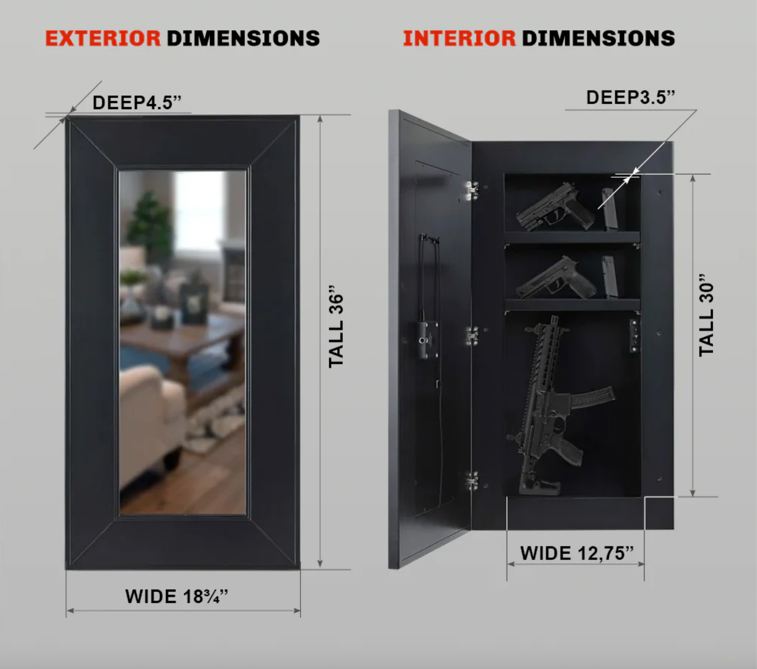 Bedroom Quick Access Gun Storage: Why Concealment Furniture is the Ideal Solution