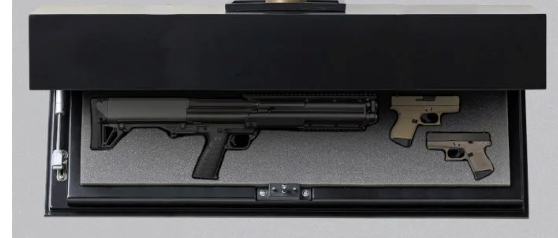 hidden gun safe furniture