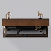 magnetic gun shelf #color_brown