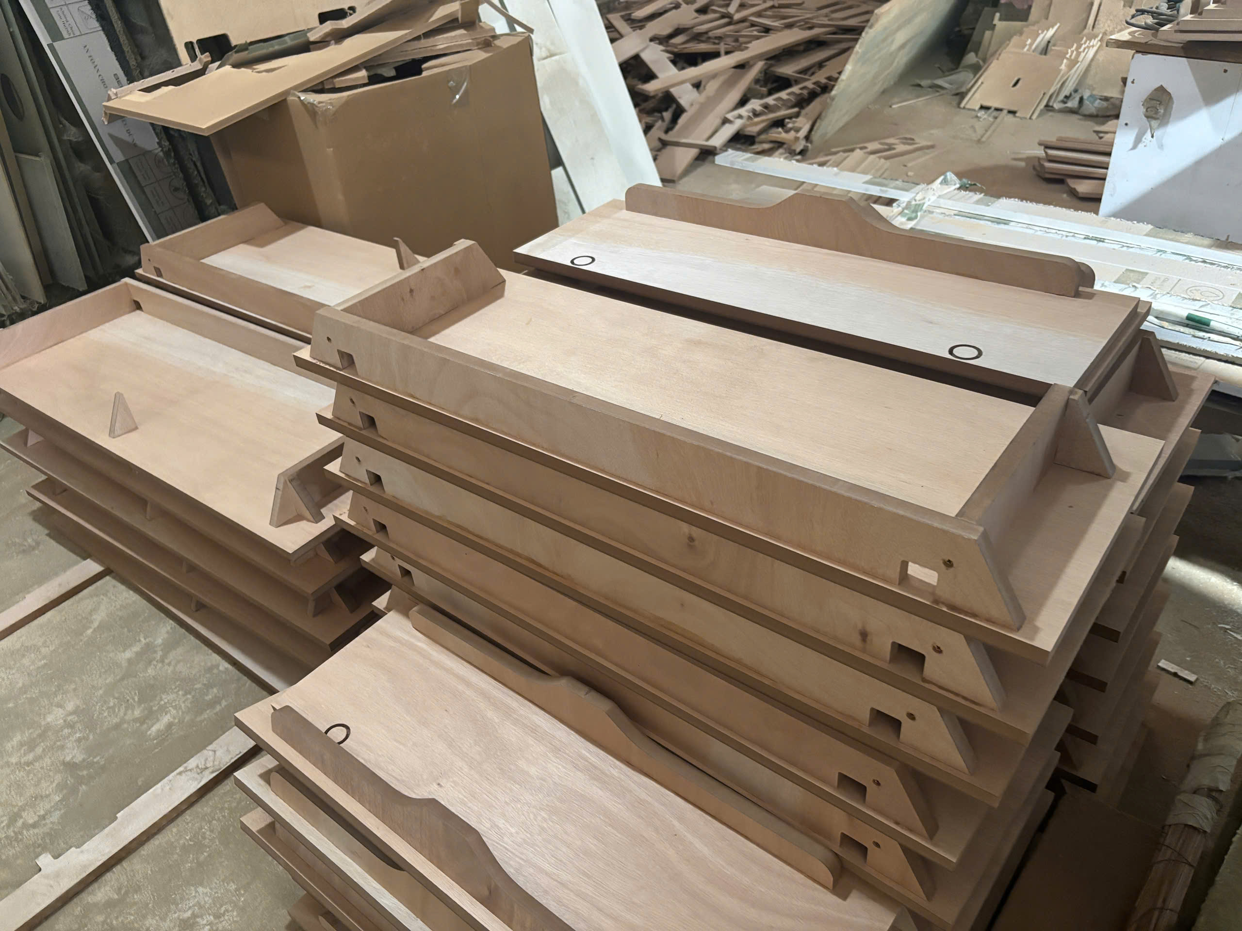 concealment furniture being made